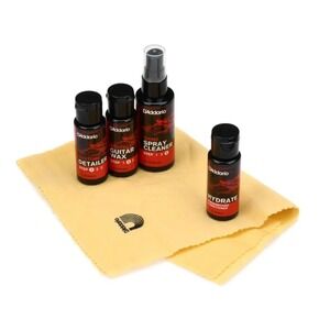 D'Addario Instrument Care Essentials Guitar Cleaning Maintenance Kit PW-GCB-01